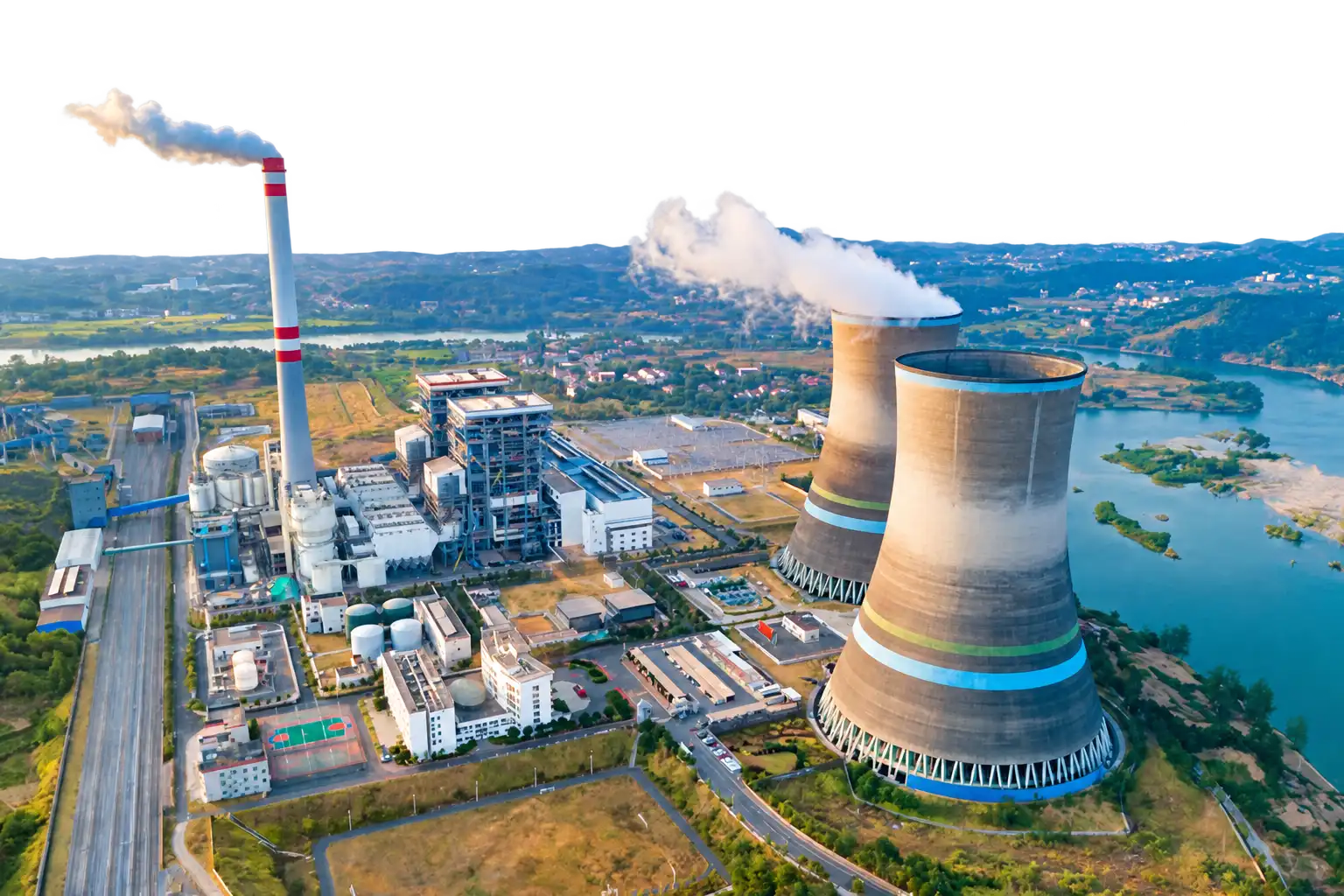 Site industriel du secteur nucléaire