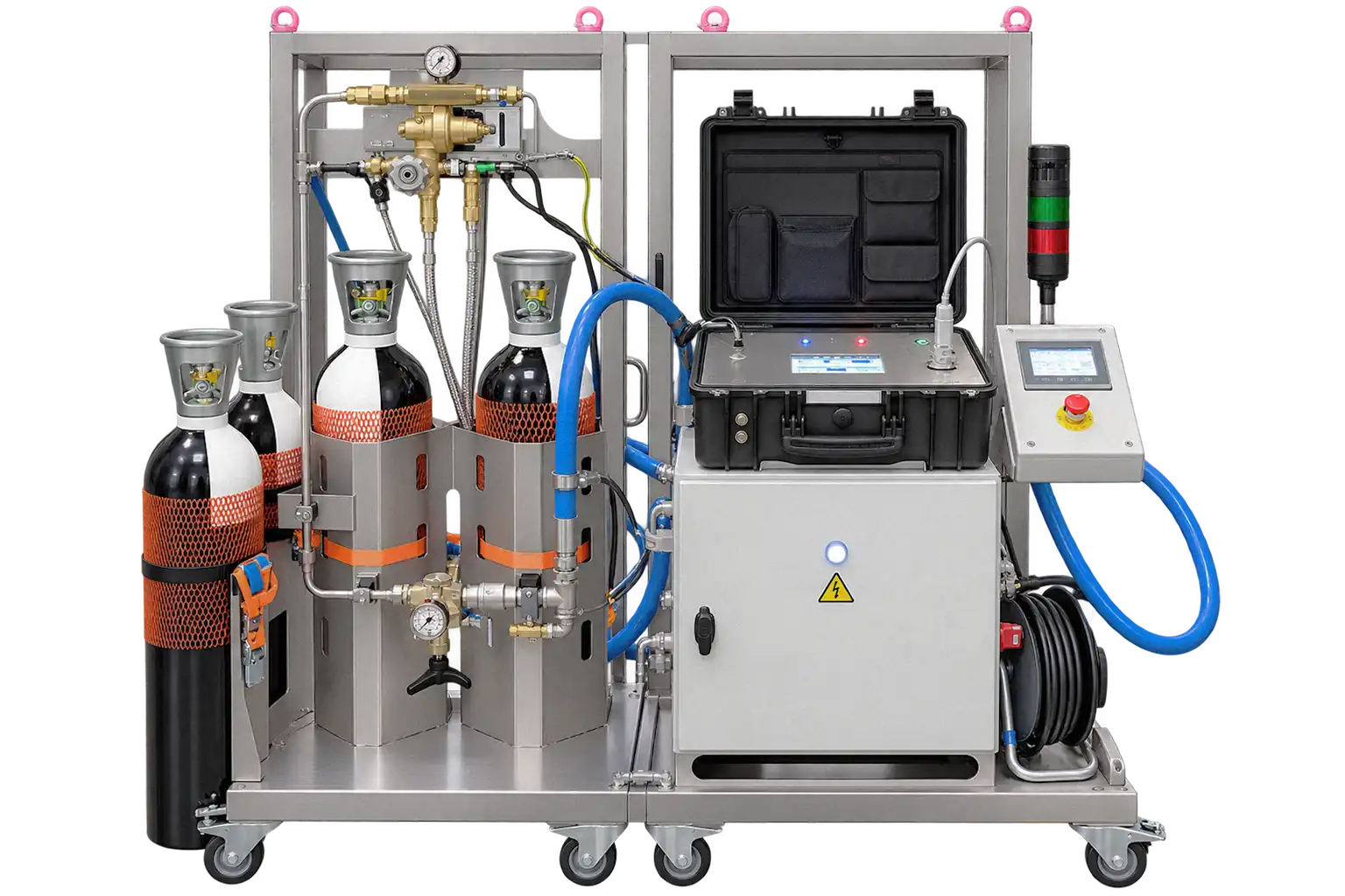 Unité mobile SECUR'AIR pour la production d’air respirable